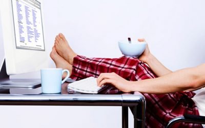 Trabalhar de Pijamas: Home Office
