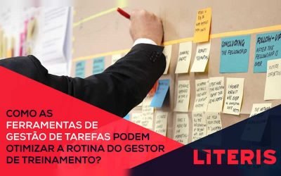 Como as ferramentas de gestão de tarefas podem otimizar a rotina do gestor de treinamento?